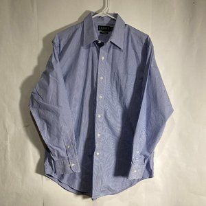 LAUREN RALPH LAUREN Men 16 32/33 Long Sleeve Shirt